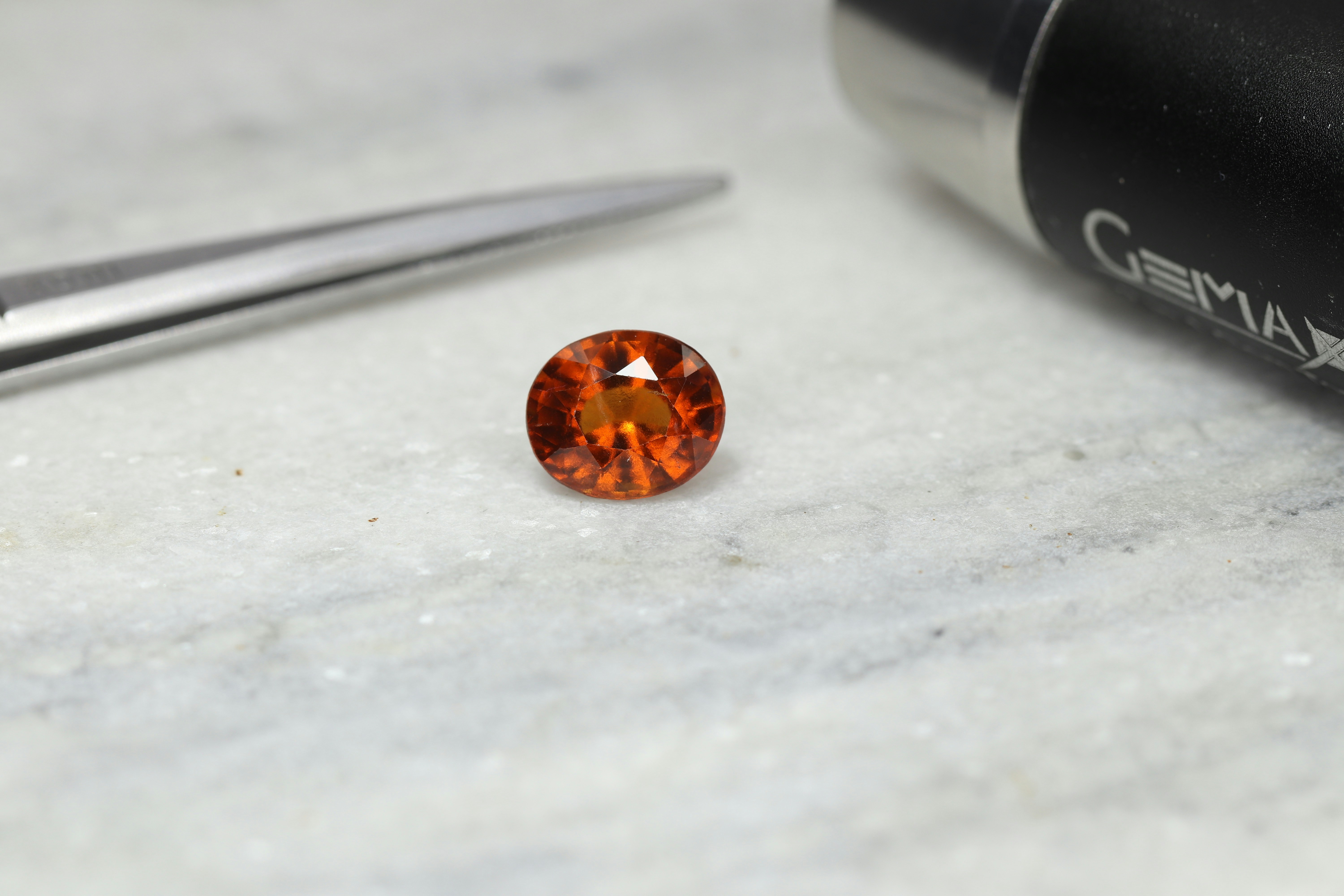 The Aura and Stone workshop in Bath — tools and workbench